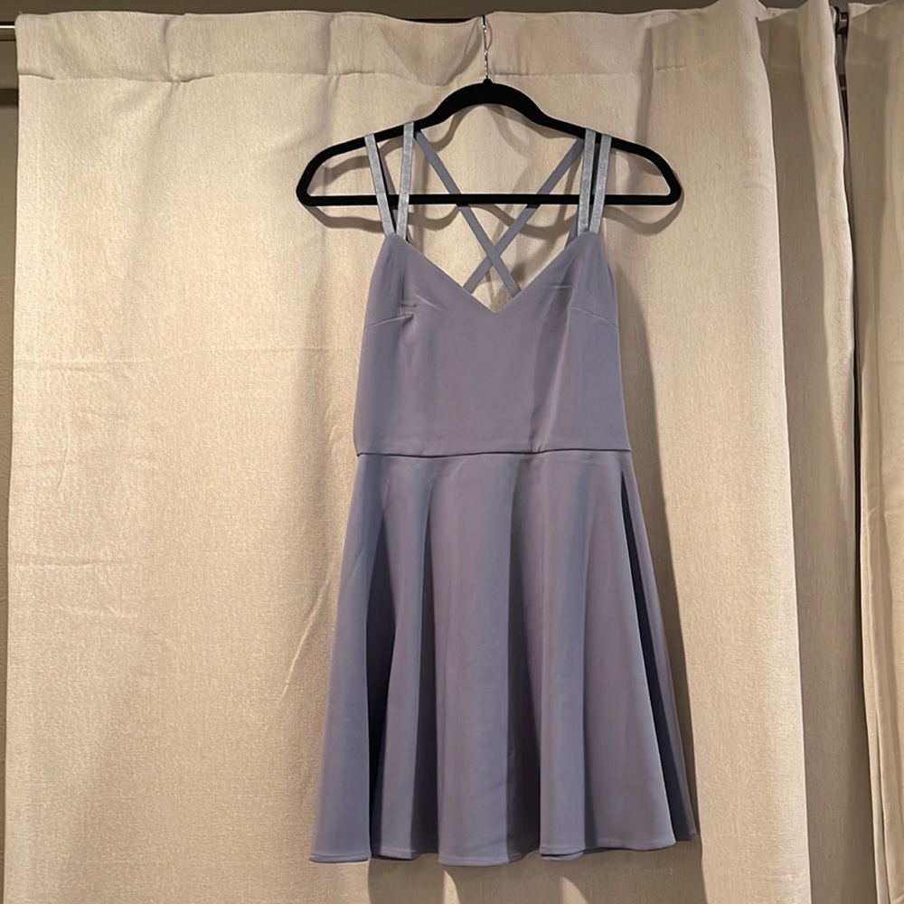 French connection light blue dress